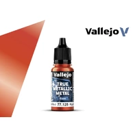 VALLEJO 77.125 TRUE METALLIC METAL FORGED RED BASE 18ML PAINT
