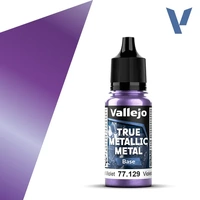 VALLEJO 77.129 TRUE METALLIC METAL CELESTIAL PURPLE BASE 18ML PAINT