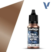 VALLEJO 77.138 TRUE METALIC METAL RUSTY METAL BASE 18ML PAINT