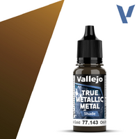 VALLEJO 77.143 TRUE METALLIC METAL IMPERIAL GOLD SHADE 18ML PAINT