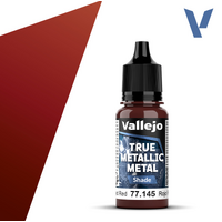 VALLEJO 77.145 TRUE METALLIC METAL FORGED RED SHADE 18ML PAINT