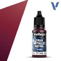 VALLEJO 77.146 TRUE METALLIC METAL RUBY RED SHADE 18ML PAINT