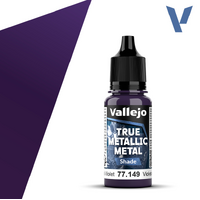 VALLEJO 77.149 TRUE METALLIC METAL CELESTIAL VIOLET SHADE 18ML PAINT