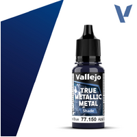 VALLEJO 77.150 TRUE METALLIC METAL ULTRAMARINE BLUE SHADE 18ML PAINT