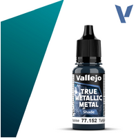 VALLEJO 77.152 TRUE METALLIC METAL HYDRA TURQUOISE SHADE 18ML PAINT