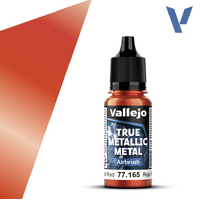 VALLEJO 77.165 TRUE METALLIC METAL FORGED RED AIR 18ML PAINT