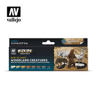 VALLEJO 80.254 WIZKIDS PREMIUM SET WOODLAND CREATURES ACRYLIC PAINT SET (8 COLOUR SET)