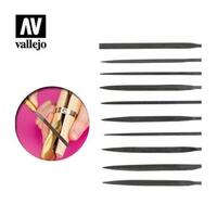 VALLEJO T03001 TOOLS NEEDLE FILE SET (10 PACK)