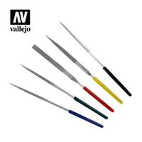VALLEJO T03004 TOOLS 5PC DIAMOND FILE SET 100MM