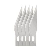 VALLEJO T06003 TOOLS NUMBER 11 CLASSIC FINE POINTBLADES 5 PK  - FOR NUMBER 1 HANDLE