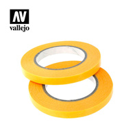 VALLEJO T07005 TOOLS PRECISION MASKING TAPE 6mmx18m - TWIN PACK