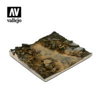 VALLEJO SC002 SCENICS 14X14 RUBBLE STREET DIARAMA