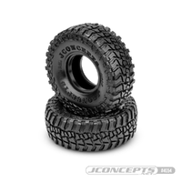 JCONCEPTS 4054-02 ROCK BLOCK 1.9" 1/10 ROCK CRAWLER TYRES GREEN COMPOUND (4.75" OD) 2 PIECES
