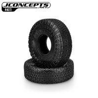 JCONCEPTS 4072-02 ROCK BUMPS 2.2" ALL TERRAIN ROCK CRAWLER TYRES GREEN COMPOUND (5.75" OD) 2 PIECES