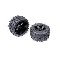 ROVAN 85038 5B REAR KNOBBY WHEEL SET PAIR