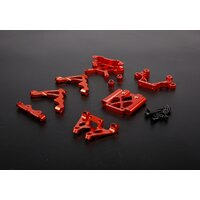 ROVAN 85051 RED CNC ALLOY FRONT BULK HEAD PARTS
