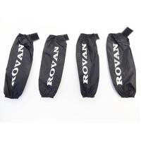 ROVAN 85154 SHOCK COVERS OUTERWEAR 4 PIECES BLACK