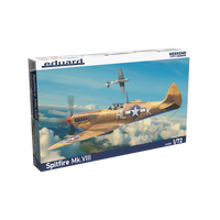 EDUARD 7462 SPITFIRE MKVIII WEEKEND EDITION 1/72 SCALE PLASTIC MODEL KIT WITH AUSTRALIAN INSIGNIA