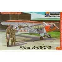 KOVOZAVODY KPM0041 PIPER K-68/C-8 1:72 PLASTIC MODEL PLANE KIT