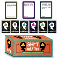 SHIT FOR BRAINS TRIVIA CARD GAME