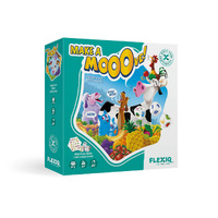 FLEXIQ MAKE A MOOOVE THINK FAST AND YELL FIRST - REACTION SPEED CARD AND DICE GAME