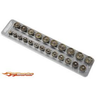 TEAM CORALLY 16207 PINION CADDY 64DP - 23 PINIONS 3.17MM DIAMETER
