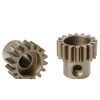 TEAM CORALLY C-72516 32DP 16T SHORT HARDENED STEEL 5MM SHAFT PINION