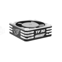 TEAM CORALLY ULTRA 30MM HIGH SPEED COOLING FAN TF-30 WITH BEC CONNECTOR BLACK/SILVER [C-53110-2]