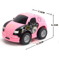 YP TOYS 6148R Q VERSION BUGATTI GRAFFITO CAR REMOTE CONTROL CAR PINK