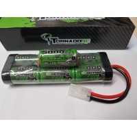 TORNADO RC TRC-5000H-7C-TAM NIMH 5000MAH 8.4V HUMP WITH TAMIYA PLUG BATTERY