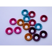 TORNADO RC PL1516 5MM ALUMINIUM WASHER BLUE (10)