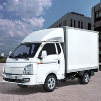 ACADEMY 15145 HYUNDAI PORTER BOX TRUCK 1/24 SCALE PLASTIC MODEL KIT