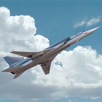 ACADEMY 12636 RUSSIAN AIR FORCE TU-22M3 BACKFIRE C 1/144 SCALE PLASTIC MODEL KIT BOMBER