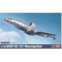 ACADEMY 12637 USAF LOCKHEED MARTIN EC-121 WARNING STAR 1/144 SCALE PLASTIC MODEL KIT AEWAC AIRCRAFT