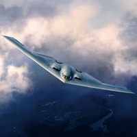 ACADEMY 12645 USAF B-2A STEALTH BOMBER 1/144 SCALE PLASTIC MODEL KIT