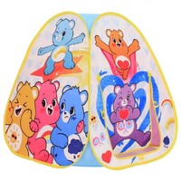 PLAYHUT CLASSIC HIDEAWAY POP-UP PLAY TENT - CARE BEARS