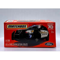 MATCHBOX 70 YEARS HLF18 2016 FORD INTERCEPTOR UTILITY 24 OF 100 DIECAST CAR BOXED