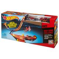 HOT WHEELS DROP DOWN CHALLENGE CAR SET