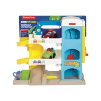 FISHER-PRICE LITTLE PEOPLE HELPFUL NEIGHBOURS GARAGE PLAYSET