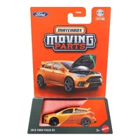 MATCHBOX JHV47 MOVING PARTS 2018 FORD FOCUS RS METAL DIECAST CAR
