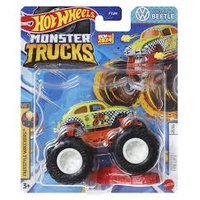 HOT WHEELS MONSTER TRUCKS 1:64 FREESTYLE WRECKERS VOLKSWAGEN BEETLE 1 OF 12