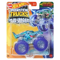 HOT WHEELS MONSTER TRUCKS POWER SMASHERS MEGA WREX 2 OF 7 1/64 SCALE DIECAST