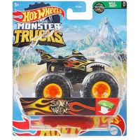 HOT WHEELS FYJ44 MONSTER TRUCKS 1:64 SHARK WREAK