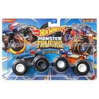HOT WHEELS MONSTER TRUCKS DEMOLITION DOUBLES BIGBITE VS BIGFOOT