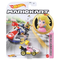 HOTWHEELS GBG25 MARIOKART - PRINCESS PEACH STANDARD KART DIECAST CAR