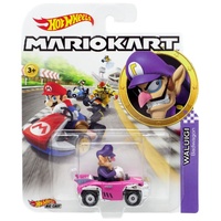 HOTWHEELS GBG25 MARIOKART - WALUIGI BADWAGON DIECAST CAR