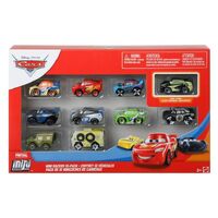DISNEY PIXAR CARS METAL MINI RACERS VARIETY 10 PACK FEATURING STEVE SLICK LaPAGE