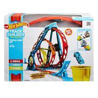 HOT WHEELS TRACK BUILDER UNLIMITED TRIPLE LOOP KIT