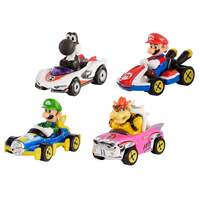 HOT WHEELS MARIO KART 4 PACK DIE CAST