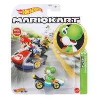 HOTWHEELS GBG25 MARIOKART - YOSHI STANDARD KART DIECAST CAR